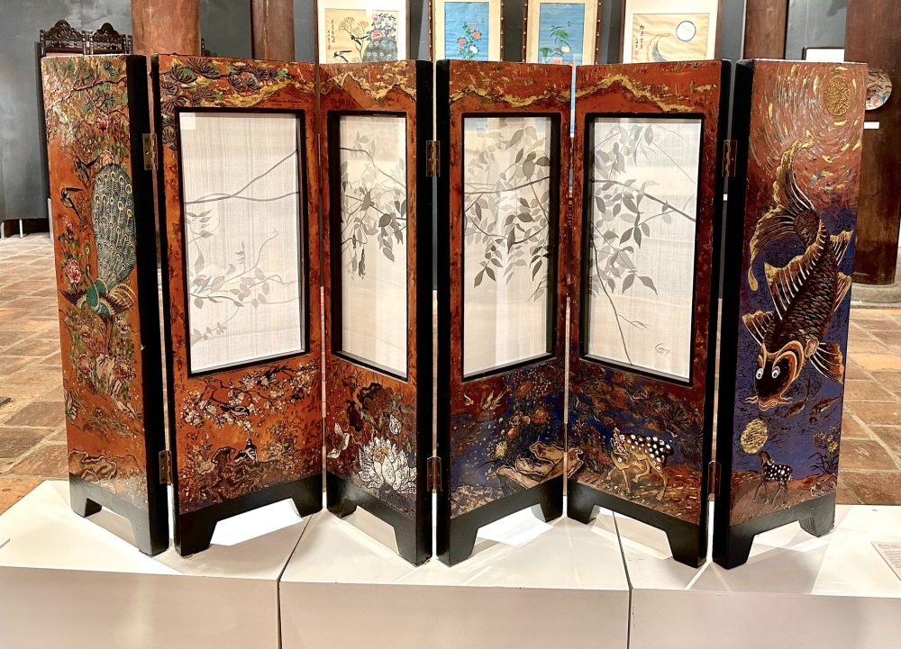 Khai mạc Triển lãm “Đối thoại với dòng tranh dân gian Hàng Trống”