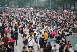 de hinh anh ha noi than thien van minh trong mat ban be quoc te