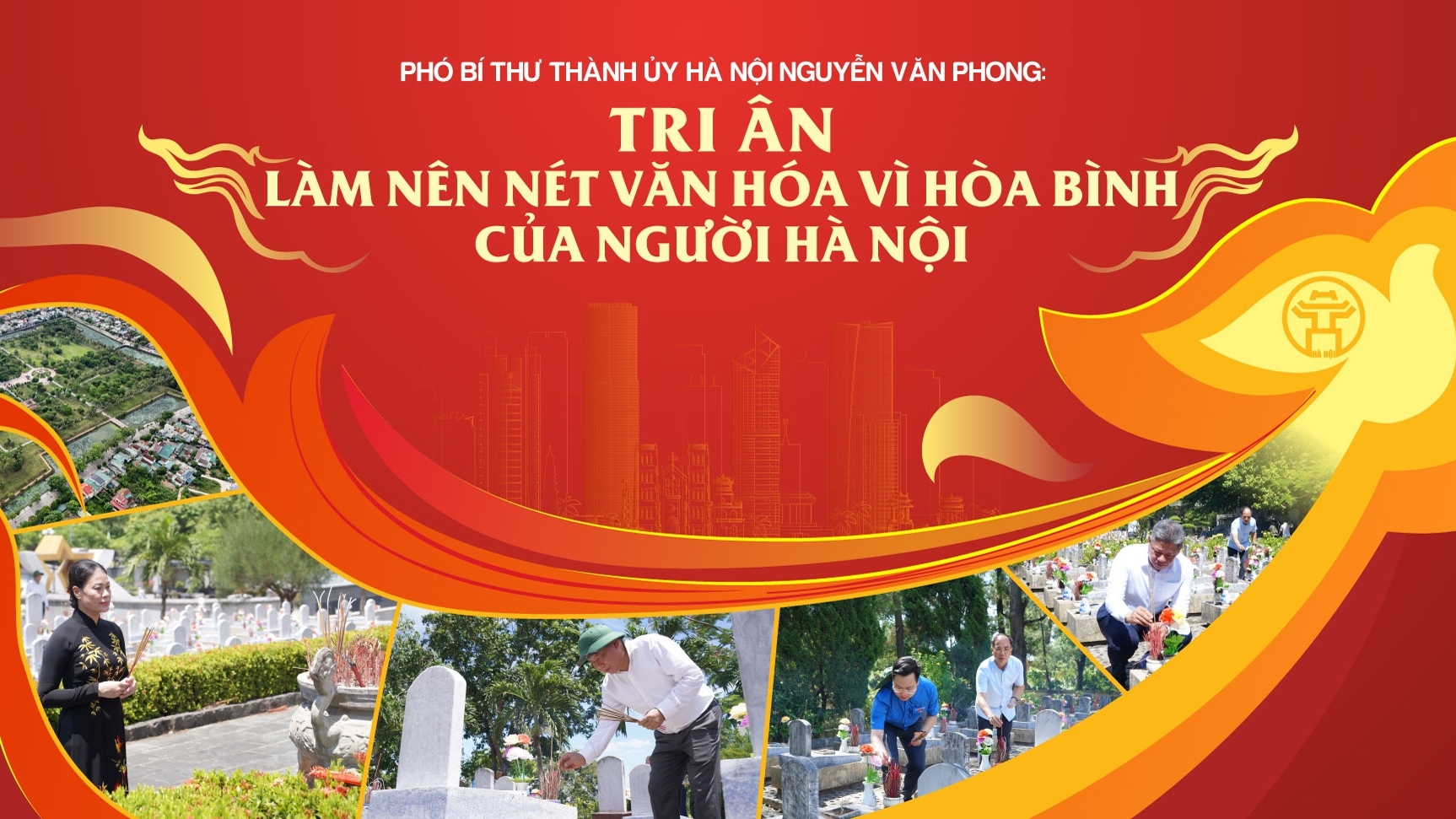 Tri ân làm nên nét văn hóa vì hòa bình của người Hà Nội