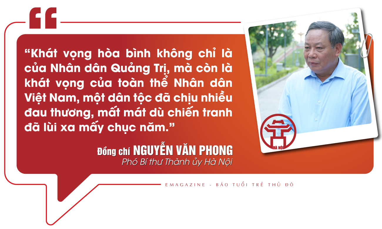 Tri ân làm nên nét văn hóa vì hòa bình của người Hà Nội