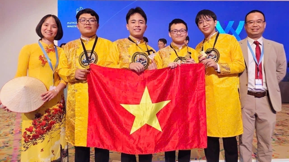 Việt Nam đạt thành tích ấn tượng tại Olympic Hóa học quốc tế năm 2025
