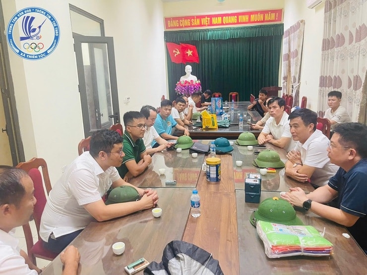 Xã Thiên Lộc: Chủ động ứng phó với cơn bão số 3