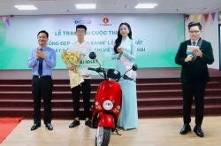 trao giai cuoc thi viet song dep song xanh