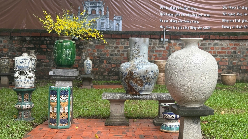 Cơ hội cho công chúng Thủ đô chiêm ngưỡng tinh hoa làng gốm Bát Tràng