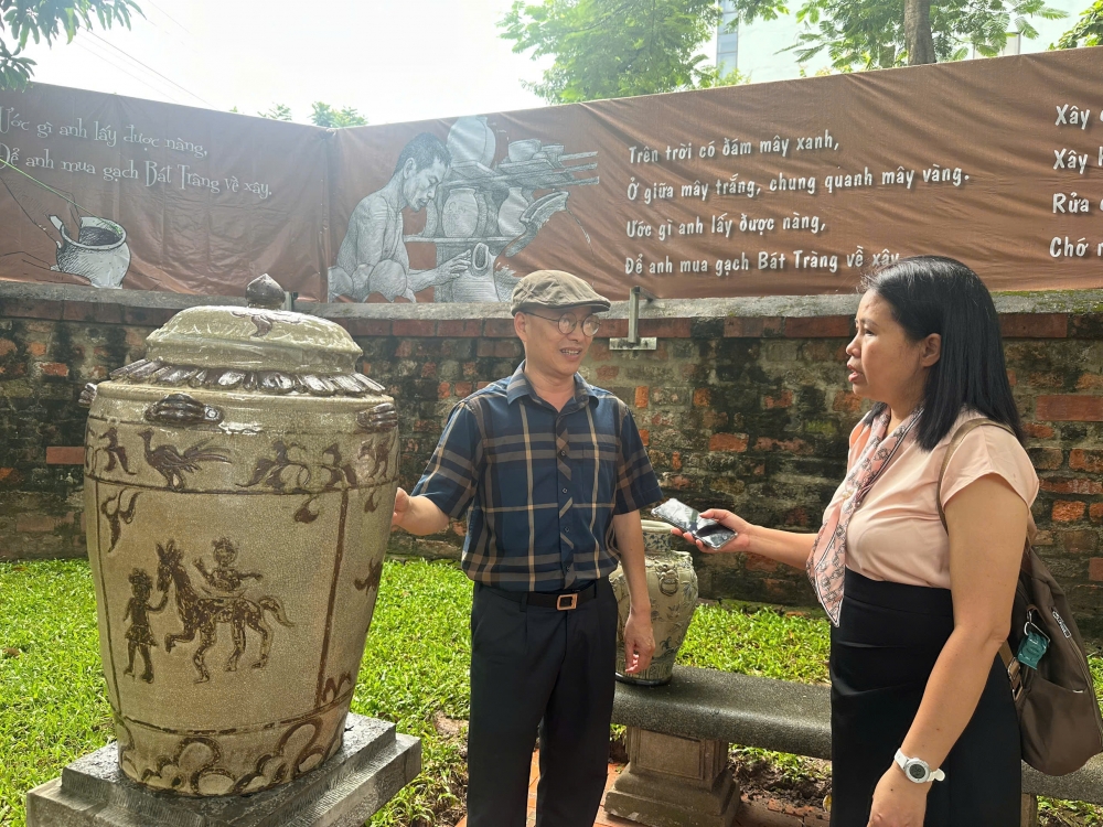Cơ hội cho công chúng Thủ đô chiêm ngưỡng tinh hoa làng gốm Bát Tràng