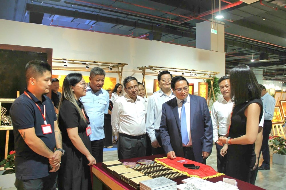 Thủ tướng Phạm Minh Chính tổng duyệt chương trình khai mạc Triển lãm Thành tựu đất nước