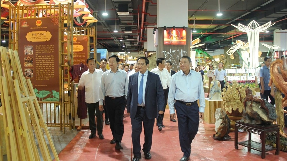 Thủ tướng Phạm Minh Chính tổng duyệt chương trình khai mạc Triển lãm Thành tựu đất nước