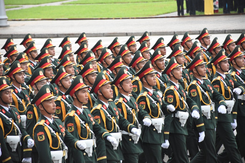 Ấn tượng về sự trang trọng, chu đáo của lễ diễu binh, diễu hành chính thức