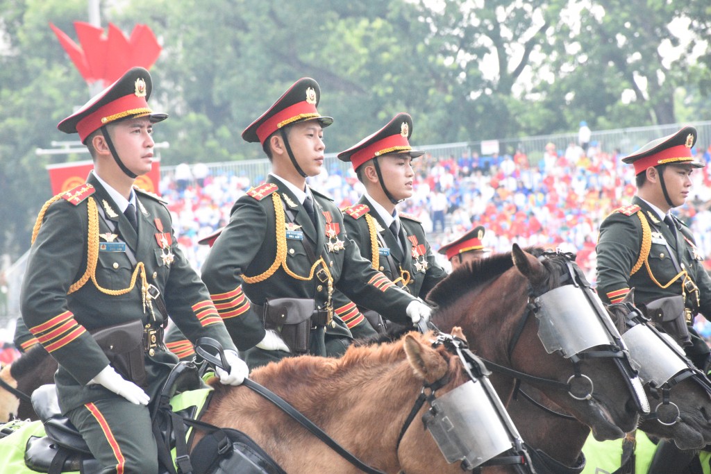 Ấn tượng về sự trang trọng, chu đáo của lễ diễu binh, diễu hành chính thức
