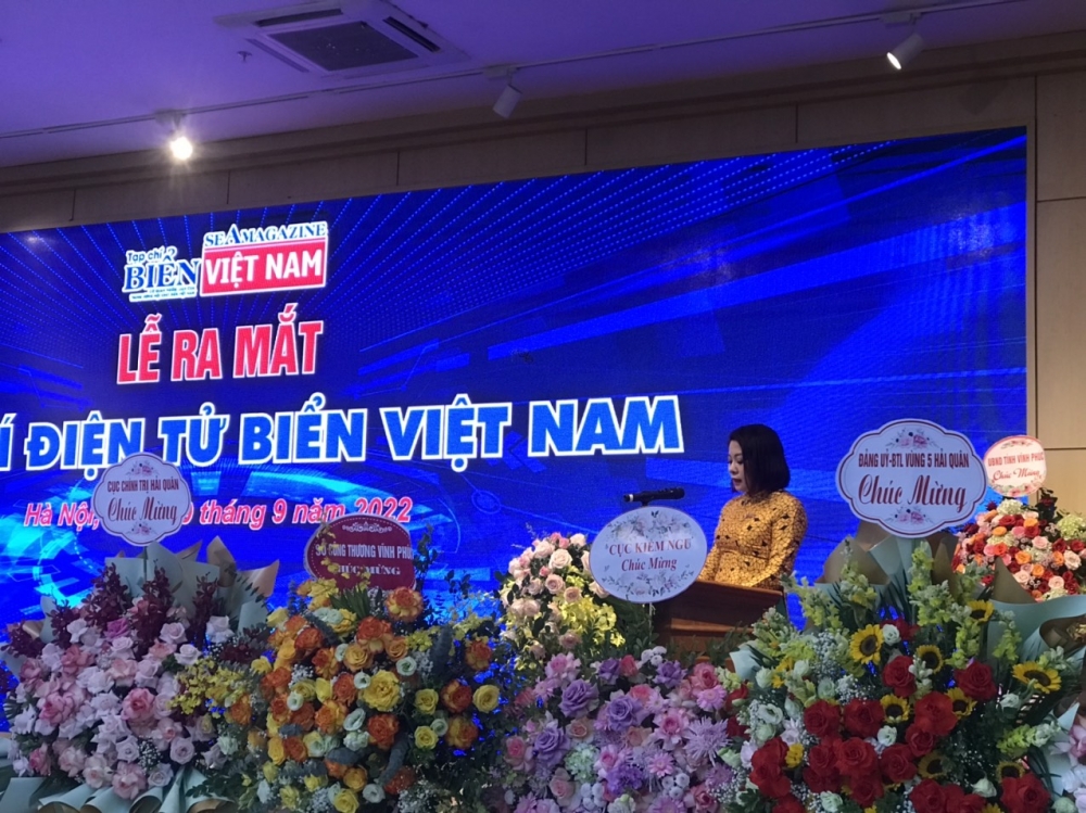 Ra mắt Tạp chí Biển Việt Nam Điện tử