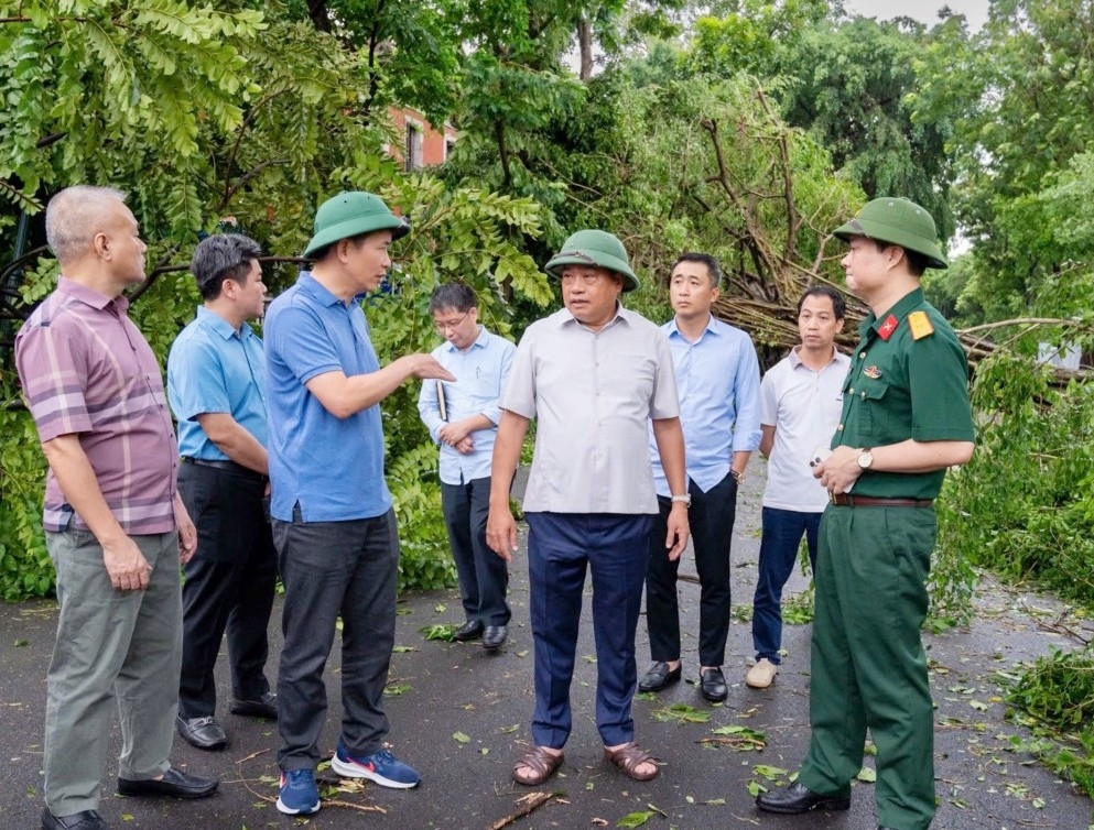 Tập trung cao độ khắc phục hậu quả của cơn bão số 3