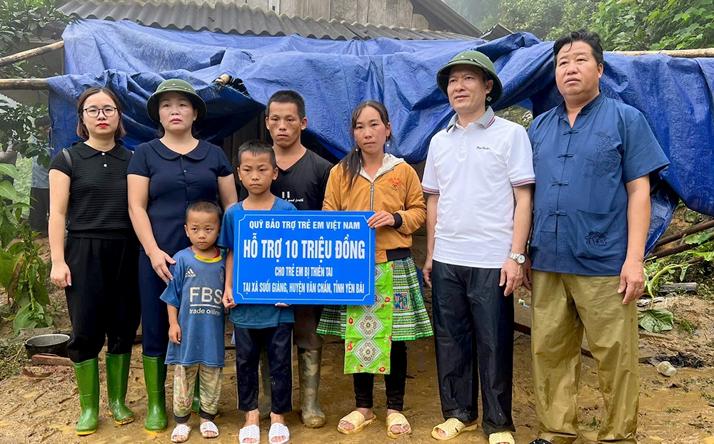 Yên Bái: Tích cực hỗ trợ các gia đình bị thiệt hại do thiên tai Yên Bái: Tích cực hỗ trợ các gia đình bị thiệt hại do thiên tai