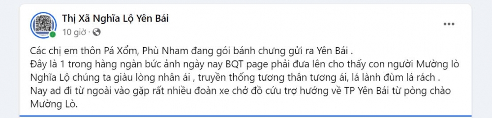 Tỏa sáng nghĩa đồng bào trong cơn bão lũ