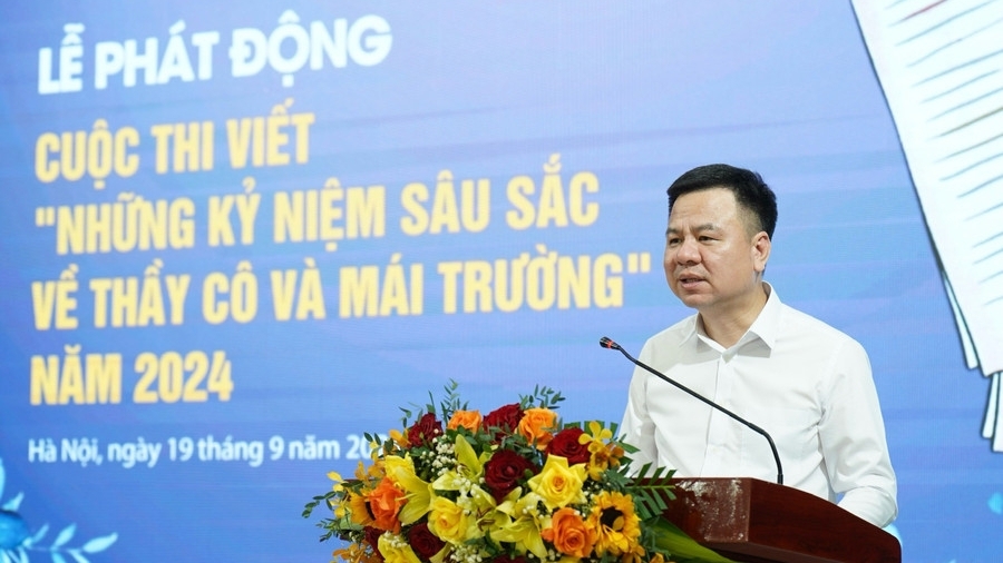 Phát động Cuộc thi viết "Những kỷ niệm sâu sắc về thầy cô và mái trường" năm 2024