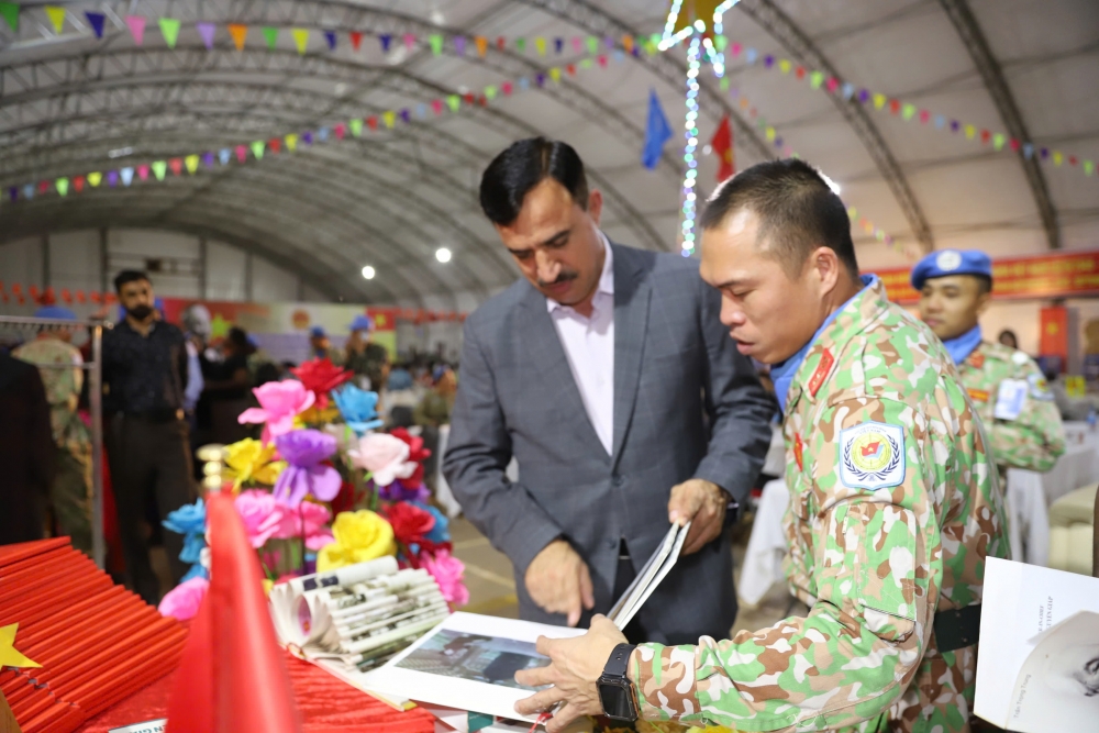 Trang trọng Lễ kỷ niệm 80 năm Quốc khánh Việt Nam tại Phái bộ UNISFA