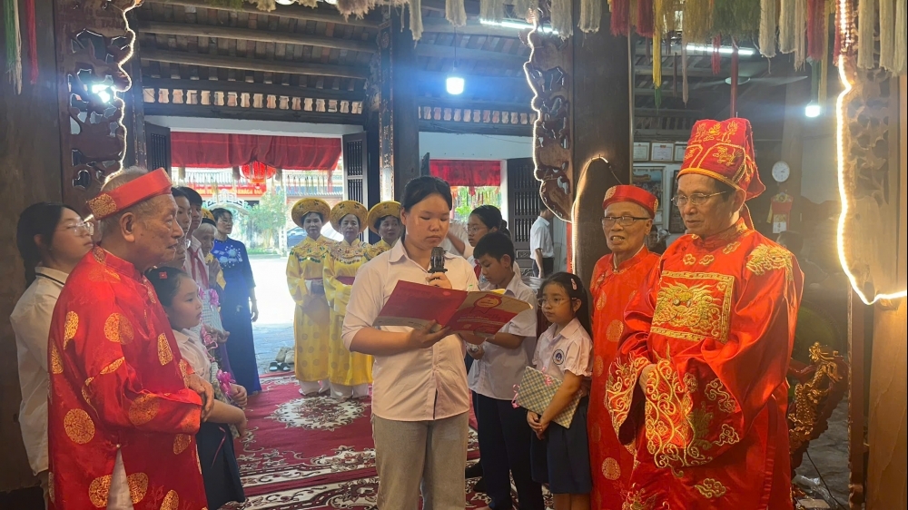 Nét đặc sắc trong phong trào khuyến học ở làng Giang Cao