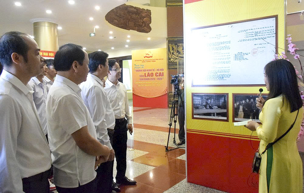 Triển lãm thành tựu kinh tế, xã hội tỉnh Lào Cai giai đoạn 2020 – 2025 Triển lãm thành tựu kinh tế, xã hội tỉnh Lào Cai giai đoạn 2020 – 2025