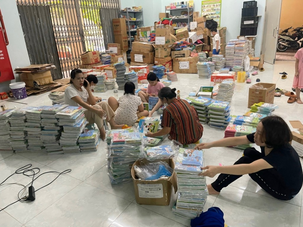 Hơn 5 nghìn cuốn sách tặng trò nghèo vùng khó