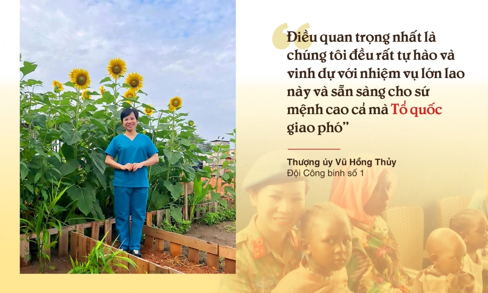 Những bông hồng thép Việt Nam trên vùng đất châu Phi