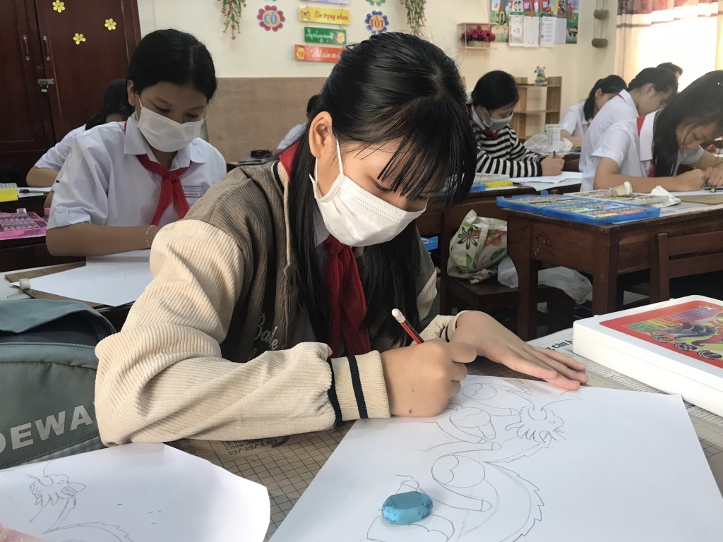 Hơn 1.000 học sinh tham gia hội thi vẽ tranh "Thiếu nhi Đà Nẵng - Mừng đại hội Đoàn"