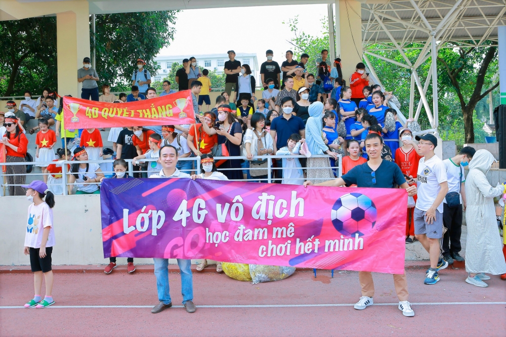 Dấu ấn Giải bóng đá học sinh Trường Tiểu học Dịch vụ A lần thứ III