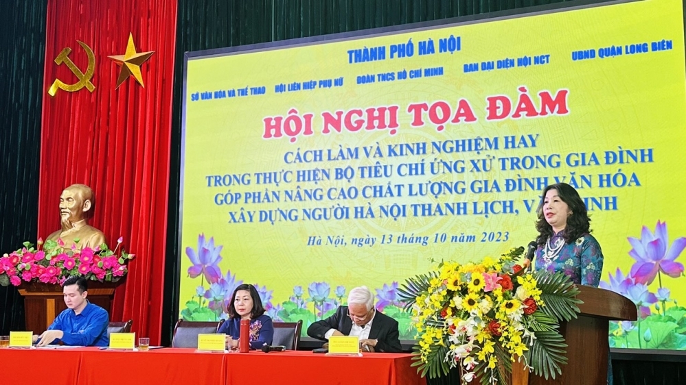 Nhiều kinh nghiệm hay trong thực hiện Bộ tiêu chí ứng xử trong gia đình