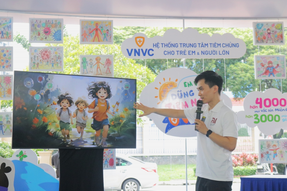 Chuyên gia Nguyễn Ánh Dương chia sẻ về tranh AI cho các em nhỏ