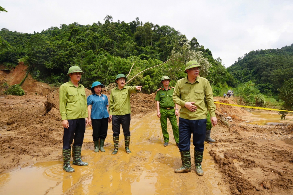 Lào Cai tập trung mọi lực lượng khắc phục hậu quả thiên tai