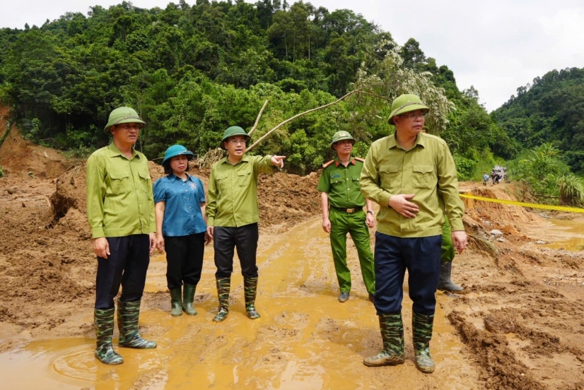 Lãnh đạo tỉnh Lào Cai khẩn trương khắc phục hậu quả mưa lũ