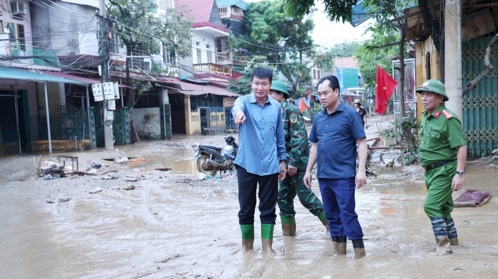 Lào Cai tập trung mọi lực lượng khắc phục hậu quả thiên tai