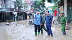 lao cai tap trung moi luc luong khac phuc hau qua thien tai