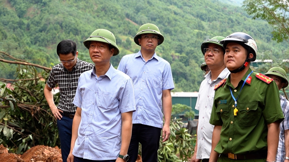 Lào Cai tập trung mọi lực lượng khắc phục hậu quả thiên tai