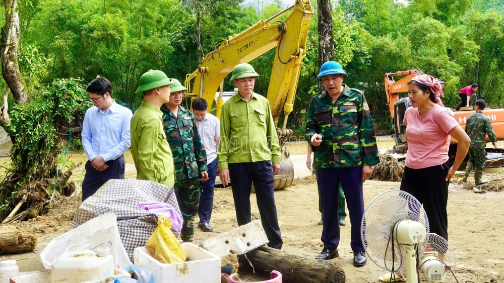 Lào Cai tập trung mọi lực lượng khắc phục hậu quả thiên tai