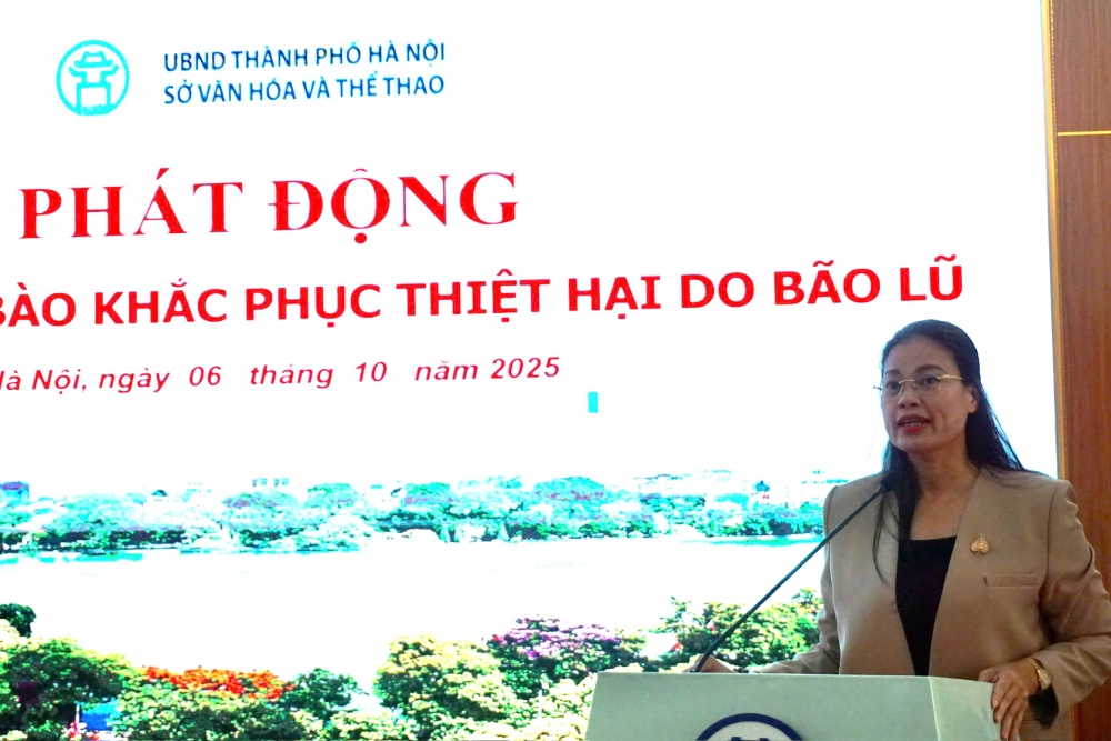 Sở VH&TT TP Hà Nội phát động ủng hộ đồng bào bị thiệt hại do bão lũ Sở VH&TT TP Hà Nội phát động ủng hộ đồng bào bị thiệt hại do bão lũ