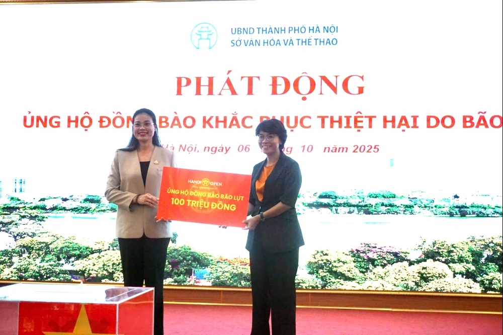 Sở VH&TT TP Hà Nội  phát động ủng hộ đồng bào bị thiệt hại do bão lũ