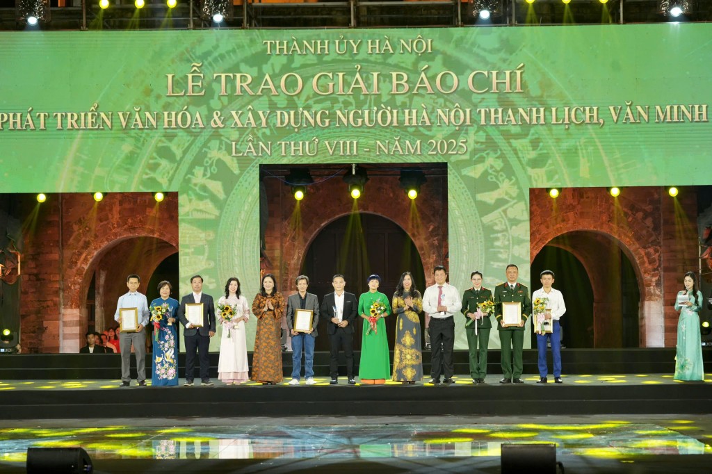 Báo Tuổi trẻ Thủ đô nhận giải đồng hạng xuất sắc