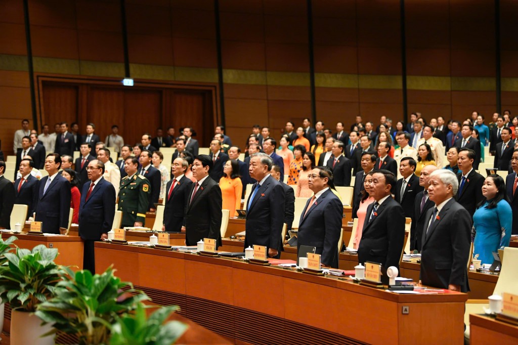 Khai mạc trọng thể Kỳ họp thứ 10, Quốc hội khóa XV