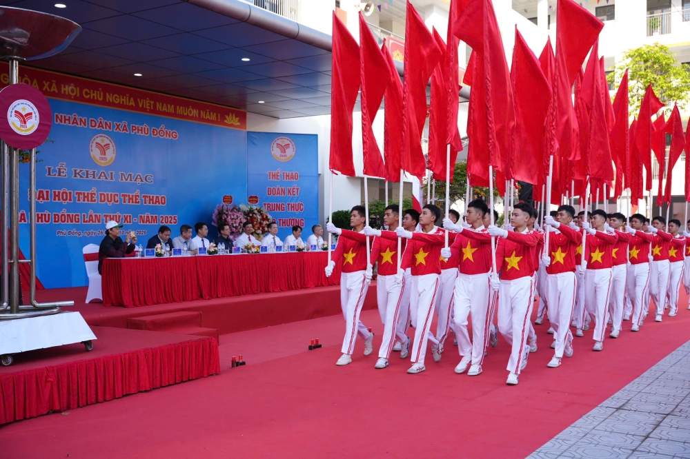 Đại hội Thể dục - Thể thao xã Phù Đổng quy tụ 2500 người tham dự