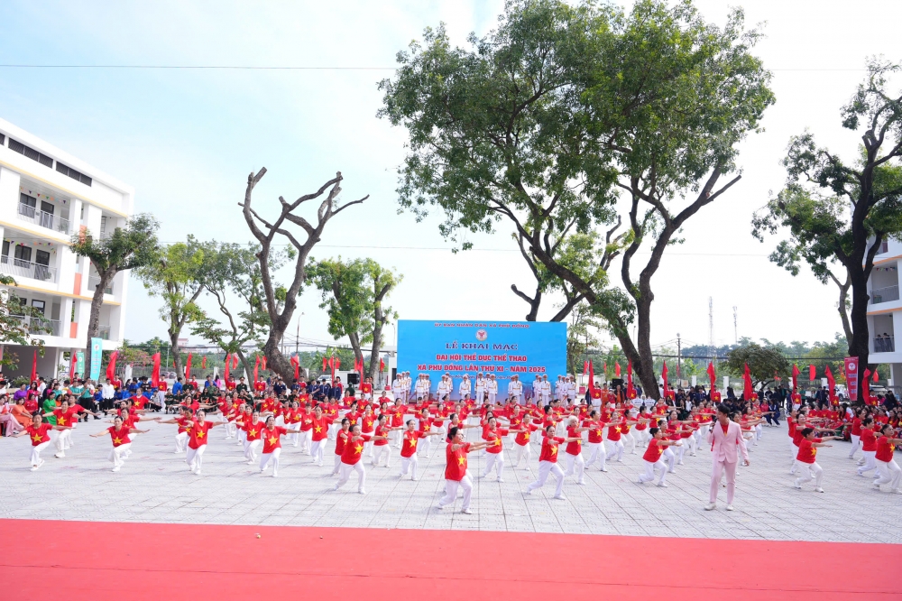 Đại hội Thể dục - Thể thao xã Phù Đổng quy tụ 2500 người tham dự