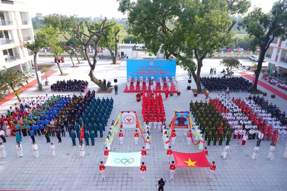 Đại hội Thể dục - Thể thao xã Phù Đổng quy tụ 2500 người tham dự