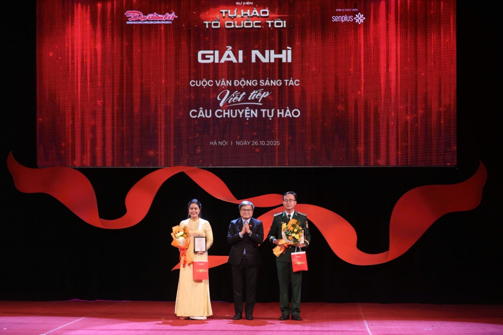 Vinh danh 26 cá nhân, tập thể truyền cảm hứng về tinh thần tự hào dân tộc