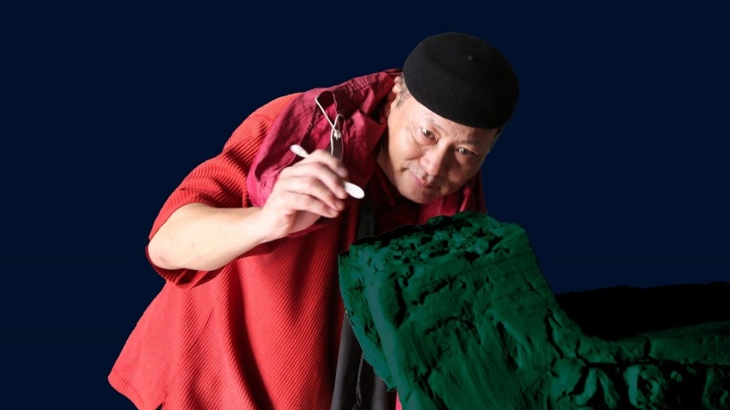 Họa sĩ Ngô Xuân Bính “phiêu” tại Lễ hội Thiết kế sáng tạo Hà Nội năm 2022