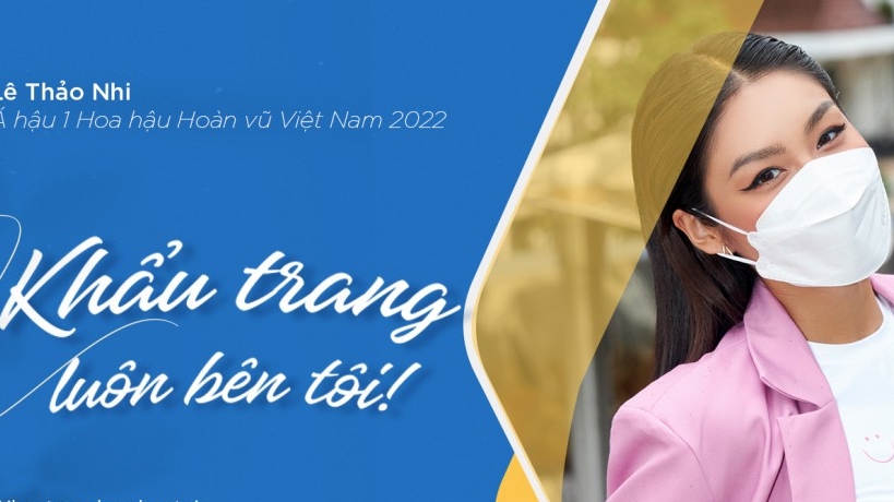 "Khẩu trang luôn bên tôi" cùng nhiều người nổi tiếng