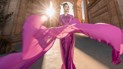 Nhà thiết kế Hà Nội quảng bá áo dài Việt tại Mỹ và Pháp