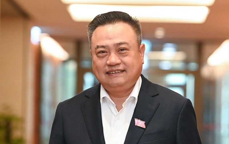 Chủ tịch UBND thành phố Hà Nội Trần Sỹ Thanh.