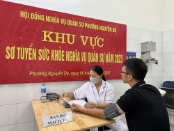 Tổ chức khám sơ tuyển nghĩa vụ quân sự năm 2023