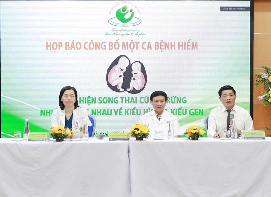 Hy hữu: Lần đầu tiên phát hiện ca song thai cùng trứng nhưng khác gene tại Việt Nam