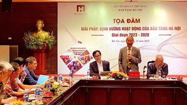 Tọa đàm “Giải pháp, định hướng hoạt động cho Bảo tàng Hà Nội, giai đoạn 2023 - 2028”