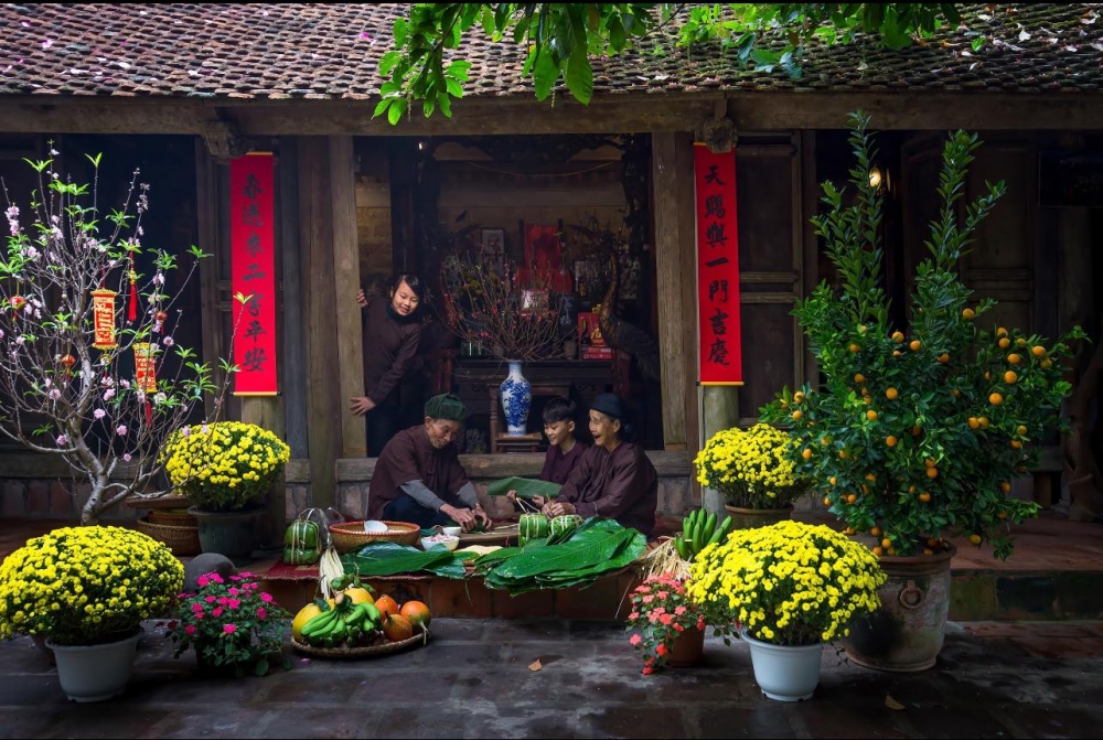 Vẻ đẹp đầy chất thơ của làng cổ Đường Lâm qua triển lãm ảnh