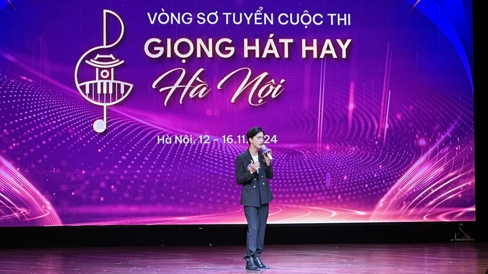 Thí sinh hào hứng bước vào vòng bán kết Giọng hát hay Hà Nội 2024